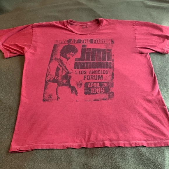 Hybrid Other - Hybrid red Jimi Hendrix tee shirt. Size Large